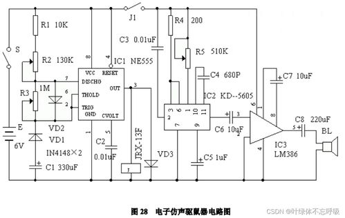 高響度警音發(fā)生器、電子仿聲驅(qū)鼠器與語音錄放電路的集成設(shè)計及軟件開發(fā)